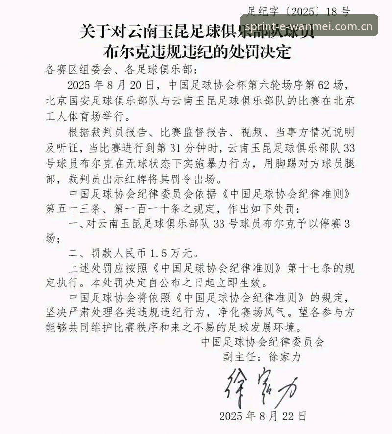 完美体育下载安装 中国足协连出重拳,65人遭禁足处罚背后的行业乱象如何根治?